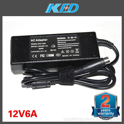 4 Pin 24V 7.5A 180W AC DC Switching Adapter